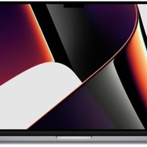 2021 Apple MacBook Pro with Apple M1 Pro (14-inch, 32GB RAM, 512GB SSD Storage) (QWERTY English) Space Grey (Renewed)