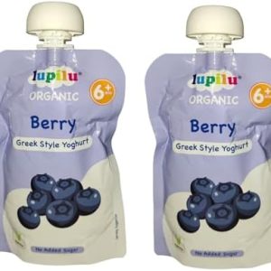 2x Lupilu Berry Greek Style Yogurt 6+ Months 90g