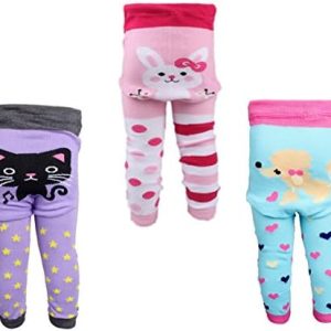 3 Pants 0-24 Months Baby Boys Toddler Leggings Trousers Knitted Pants K3K4K5