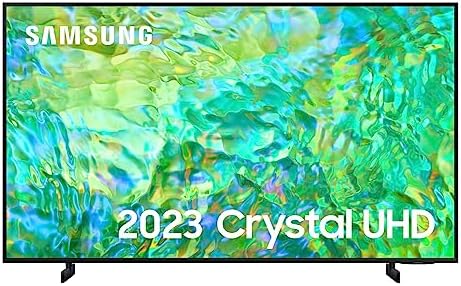 50 Inch CU8000 4K UHD Smart TV (2023) - Crystal 4K HDR, With Alexa Built-In & Gaming Hub, Dynamic Crystal Colour, Object Tracking Sound & HDR Powered By HDR10+, Video Call Apps