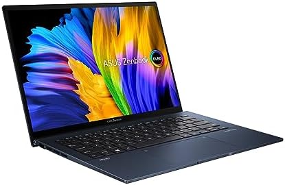 ASUS Zenbook 14 OLED UX3402VA-KM162W 14" WQXGA+ Laptop (Intel Core i7-1360P, 16GB RAM, 512GB SSD, Windows 11, Blue)