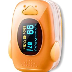 BLT M70A Pediatric Pulse Oximeter Fingertip, Oxygen Monitor for Kids and Child over 3, Oxygen Sats Monitor Finger Children, Kids Oxygen Saturation Monitor and Paediatric Pulse Oximetry CE Approved