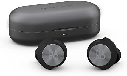 Bang & Olufsen Beoplay EQ - Wireless Bluetooth Active Noise Cancelling In-Ear Earphones with 6 Microphones, Playtime Up to 20 Hrs, Lightweight Earbuds + USB-C Cable, Alu Charging Case - Black Anthra