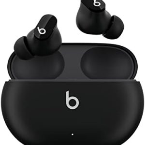 Beats Studio Buds – True Wireless Noise Cancelling Earbuds – IPX4 rating, Sweat Resistant Earphones, Compatible with Apple & Android, Class 1 Bluetooth, Built-in Microphone – Black