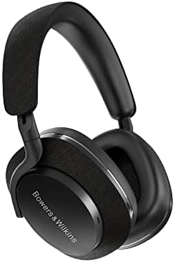 Bowers & Wilkins PX7 S2 Noise Cancelling Wireless Over Ear Headphones with Bluetooth 5.0 & Quick Charge, 30 Hours of Playback and Built-In Microphone - Black