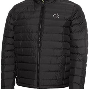 Calvin Klein Mens 2024 Padded Ripstop Breathable Stretch Jacket