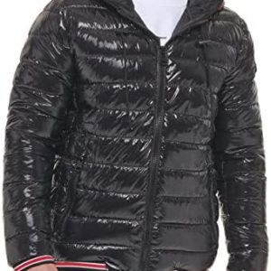 Calvin Klein Men's Hooded Shiny Puffer Jackets, Winter Coats