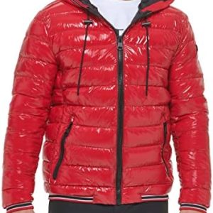 Calvin Klein Men's Hooded Super Shine Puffer Jacket