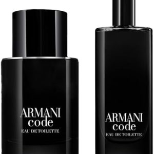 Giorgio Armani Code For Men Eau de Toilette Gift Set 2023 (Contains 50ml EDT and 15ml Travel Spray),50.00 ml (Pack of 1)