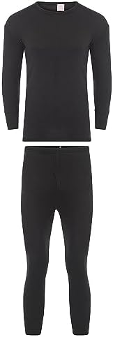 Heatwave Kids Thermal Long Sleeve Top & Pants Set, Warm Winter Underwear