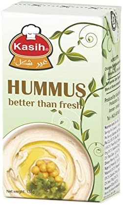 Kasih Hummus 135g (Pack of 4) Vegan Chickpea & Tahini Dip