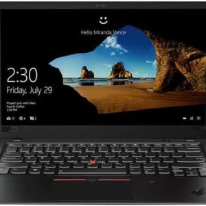 Lenovo ThinkPad x1 Carbon Gen 6 14” FHD Ultrabook - i7-8650U (4.2GHz), UHD Graphics 620, 16GB RAM, 1TB SSD, Fingerprint reader, vPro, WIFI 5 & BT 4.1, Win 10 Pro – Reprinted Keyboard (Renewed)