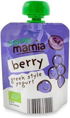 Mamia Berry Greek Style Yogurt 6+ Months 90g