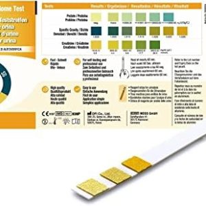 One Step: 5 x Kidney Function Test Strips, Creatinine, Protein and Specific Gravity Urine Kits