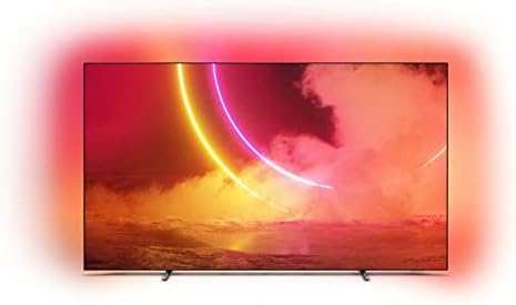 PHILIPS 65OLED805/12 65-Inch 4K OLED TV | Ambilight, UHD & HDR10+ | Dolby Vision & Dolby Atmos | Multi-room DTS Play-Fi | Google Assistant & Alexa Compatible