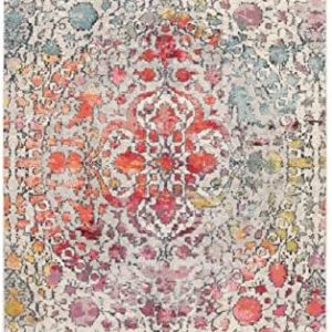 RugVista, Kaleidoscope Rug, Short Pile, 5'2 x 7'5 ft (160 x 230 cm), Rectangle, Modern, Oeko-Tex Standard 100, Polypropylene, Hallway, Bedroom, Kitchen, Living Room, Multi, Grey