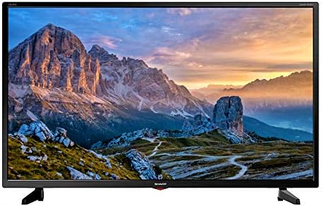 SHARP 32BB2I 32-Inch 720p HD Ready LED TV with Freeview Tuner, SCART, USB & 3 x HDMI – Black