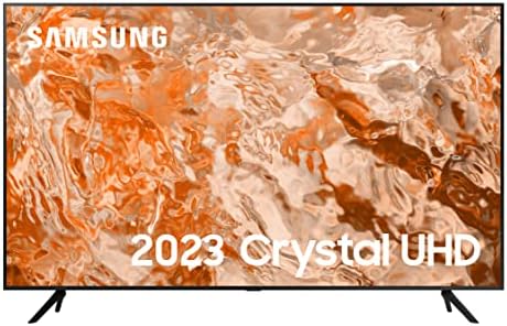 Samsung 43 Inch UHD UE43CU7110 HDR Smart TV (2023) - 4K Crystal Processor, Adaptive Sound Audio, PurColour, Built In Gaming TV Hub, Smart TV Streaming & Video Call Apps And Image Contrast Enhancer