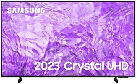 Samsung 50 Inch CU8070 4K Ultra HD Smart TV (2023) - Elite UHD Class TV With Alexa Built In, Dynamic Crystal Colour Screen, Object Tracking Sound, Gaming TV Hub, Slim Design & Smart TV Apps