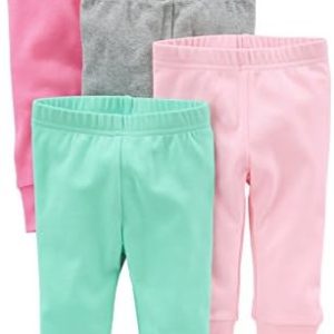 Simple Joys by Carter's Baby Girls' Pants (Pack of 4)