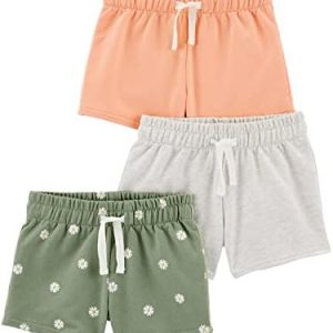 Simple Joys by Carter's Baby Girls' Shorts (Pack of 3)