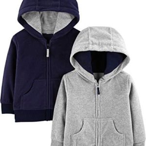 Simple Joys by Carter's Boy's Hooded Sweatshirt (Pack of 2)