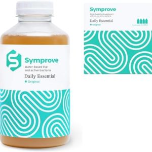 Symprove Original 4-Week Pack | Daily Essential Gut Health Supplement | Probiotic Drink with Live Bacteria, Vegan | 4x500ml