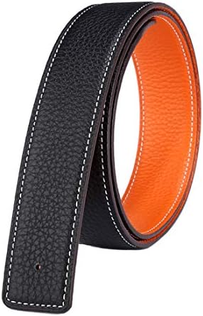 Vatee's Reversible Genuine Leather Belts For Men/Women Replacement Belt Strap Without Buckle 1.25"/1.34"/1.5" Wide