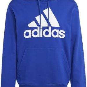 adidas male Adult Essentials French Terry Big Logo Hoodie Sweatshirt