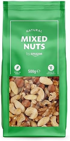 by Amazon Unsalted Mixed Nuts, 500g