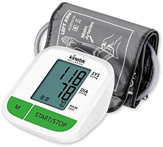 Kinetik Wellbeing Fully Automatic Blood Pressure Monitor - Used by The NHS – BIHS & ESH Validated – Universal Cuff (22-42cm) – in Association with St John Ambulance