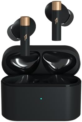 1MORE PistonBuds PRO Q30 Wireless Earbuds, Bluetooth Earbuds with 42dB Adaptive Active Noise Cancellation, Earphones with Customizable EQs, 6 Mics for Clear Calls, 30h Battery, Bluetooth 5.3, Black