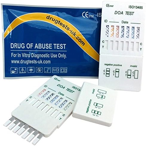 3 x 10-in-1 Rapid Drug Test Urine Dip Cards - Test for use of Cocaine, Heroin, Speed, Methadone, Benzo's, Ecstasy, Cannabis, Morphine, Subutex, Barbs in 1 Test