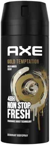 '3 x AXE Deodorant/Gold Temptation Body Spray – 150 ml