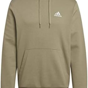 Adidas HL2274 M FEELCOZY HD Sweatshirt Men's orbit green/white Size L