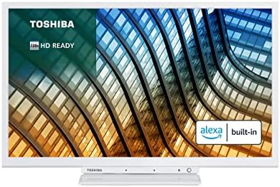 [Amazon Exclusive] Toshiba 24WK3C64DB 24-Inch 720P Smart TV White