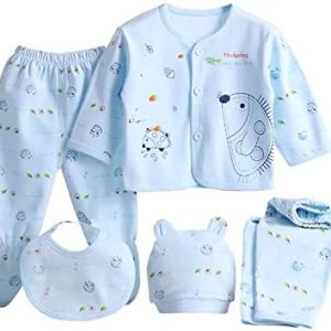 Baby Boy Clothes 0-3 Months 5pcs Baby Girl Outfits Gifts for Newborn