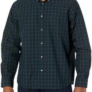 Brooks Brothers Men's Friday Poplin Long Sleeve Tartan Sport Shirt