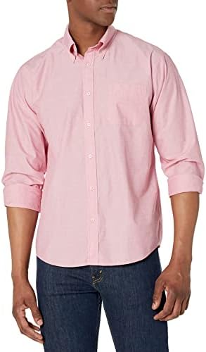 Brooks Brothers Men's Friday Sport Shirt Long Sleeve Poplin Solid Button