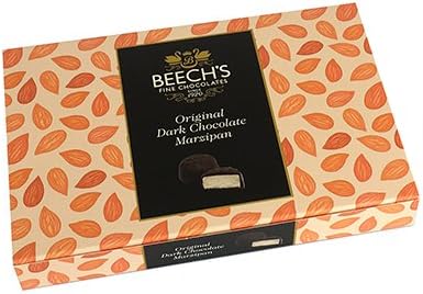 Dark Chocolate covered Marzipan 150g by Beech's