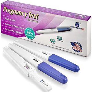 Early Results Pregnancy Test - (Pack of 3) Home Pregnancy Tests, Clear & Over 99% Accurate Results with HCG Urine Pregnancy Strip for Women, Monitor Fertility, High Sensitivity & Individually Wrapped