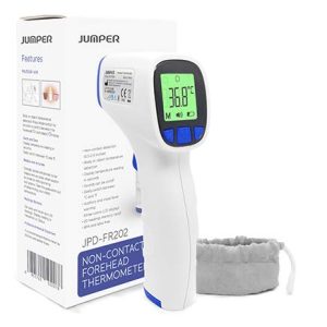 Forehead Thermometer for Adults Kids, Non Contact Infrared LCD Display Digital Baby Thermometers Body Temperature Thermometer WHite