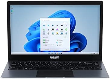 Fusion5 14.1" A90B+ Pro 128GB Windows 10 Laptop (Windows 11 Compatible) - 4GB RAM, 128GB Storage, Full HD IPS, Bluetooth, Dual Band WIFI Laptop, USB 3.0, Expandable Storage (128GB)