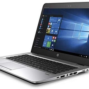 HP 14in EliteBook 840 G4 Ultrabook - Full HD (1920 x 1080p) - Intel i5-7200U CPU - 16GB DDR4 RAM - 256GB SSD - WebCam - WiFi - Windows 10 Professional Laptop PC (Renewed)