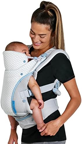 Infantino - Staycool 4-in-1 - Convertible Carrier - Convenient Storage Pocket - Ergonomic Design - Adaptable Throught The Years - Hands-Free Bonding - Infant and Toddlers - for 8-40 lbs - Grey Color