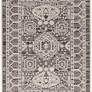 Linon Vintage Collection Hamadan Synthetic Rugs, 9' x 12' , Gray