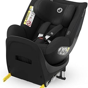 Maxi-Cosi Mica Eco i-Size, 360 Swivel Baby Car Seat, 3 Months to 4 Years, 61-105 cm, 0-18 kg, 360 Rotating ISOFIX Car Seat, Rearfacing, Group 0+1, G-Cell Side Impact Protection, Color Authentic Black