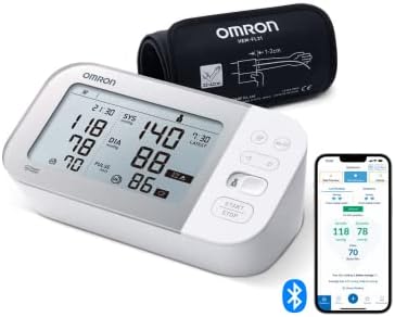 OMRON X7 Smart Blood Pressure Monitor, Blood Pressure Machine with AFib detection, clinically validated, incl diabetics and pregnancy, now with 6 months OMRON Connect Premium subscription for free