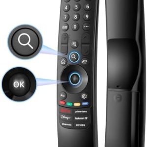 Replacement Remote for LG-Smart-TV-Remote, Universal Remote Compatible with LG OLED QNED NanoCell 4K Smart TVs (NO Voice & NO Pointer)