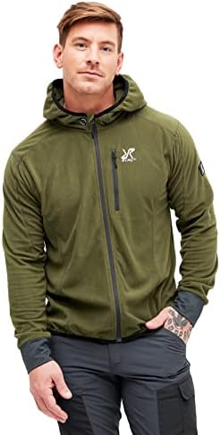 RevolutionRace Men's Fleeced Trekker Hoodie, Great for Hiking and Outdoor Adventures